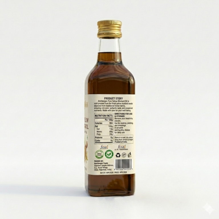 Amritangan Desi Mustard Oil