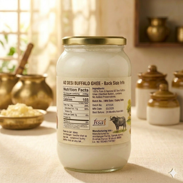 Amritangan Desi Buffalo Ghee