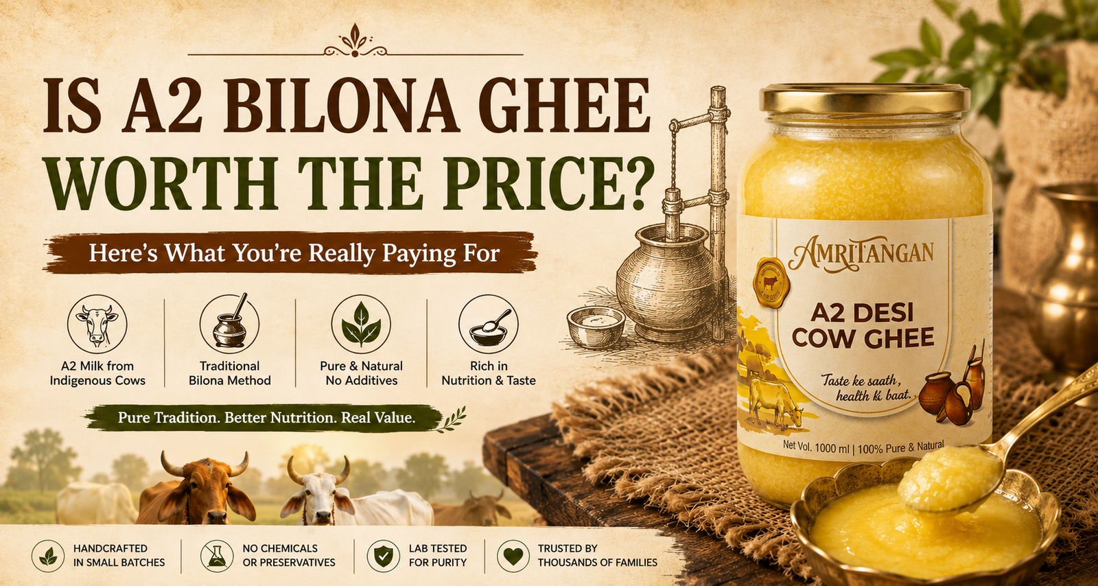 Is A2 Bilona Ghee Worth the Price