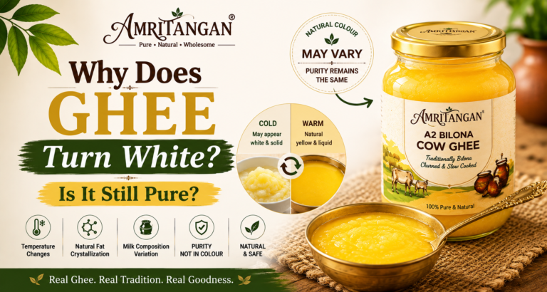 Why does ghee turn white - Amritangan A2 Bilona Ghee