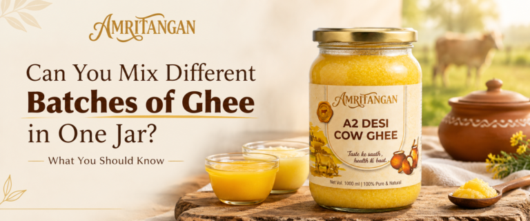 can you mix different batches of ghee