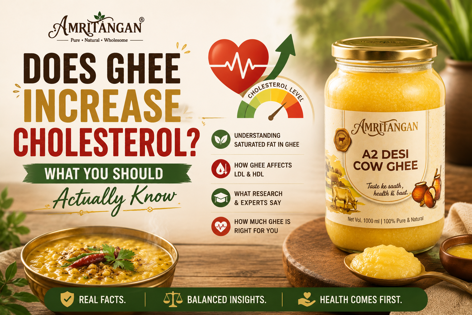 Does Ghee Increase Cholesterol