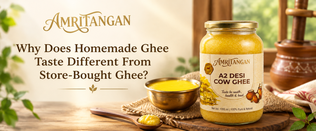 Homemade ghee vs store-bought ghee comparison